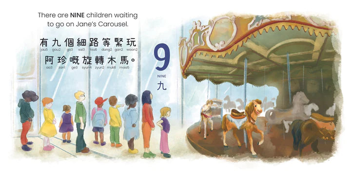 Jojo Goes to the Brooklyn Bridge Park • 祖兒去布碌崙大橋公園