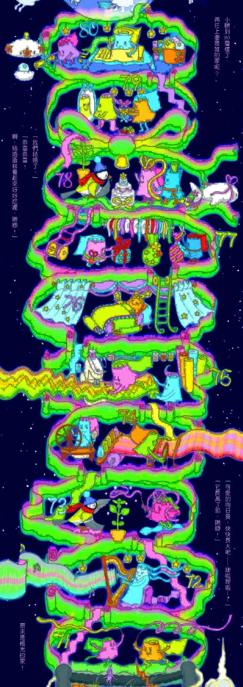 100-Storey Home - In the Sky (Board Book) • 天空100層樓的家 (迷你版)