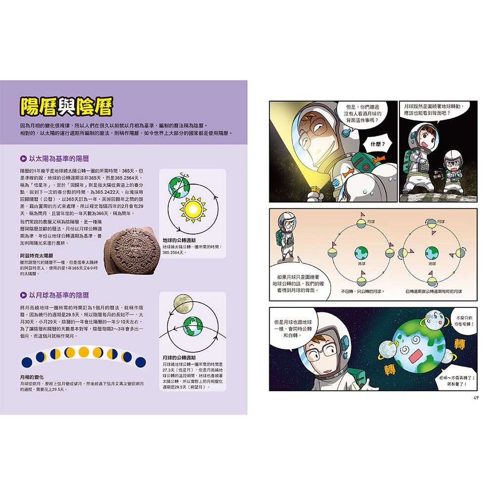 Encyclopedia Britannica Comics 01: Space • 漫畫大英百科【物理化學1】：宇宙