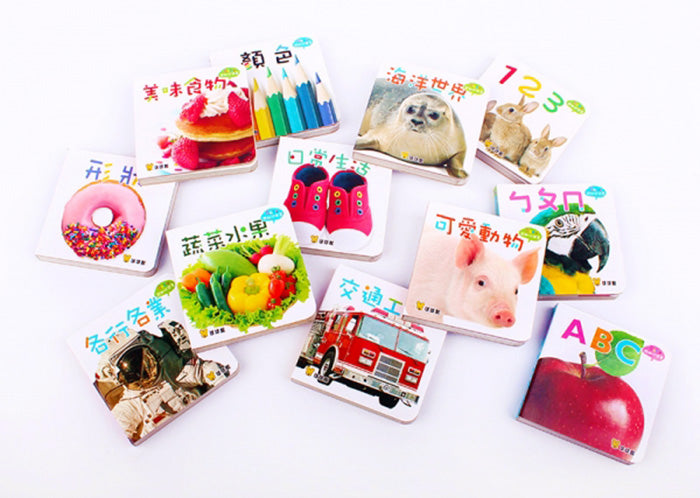 Baby First Bilingual Board Books Baby (Set of 12) • Baby 認知口袋書 (全套12冊)