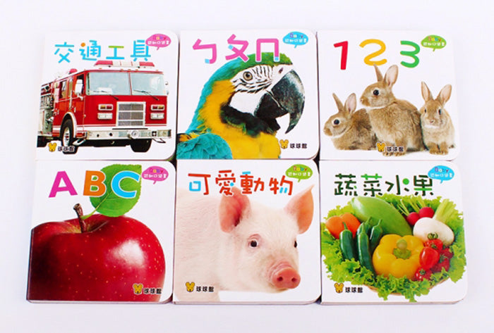 Baby First Bilingual Board Books Baby (Set of 12) • Baby 認知口袋書 (全套12冊)