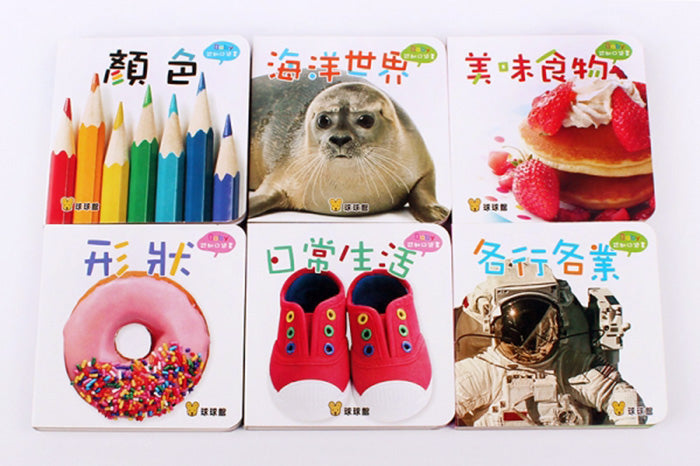 Baby First Bilingual Board Books Baby (Set of 12) • Baby 認知口袋書 (全套12冊)