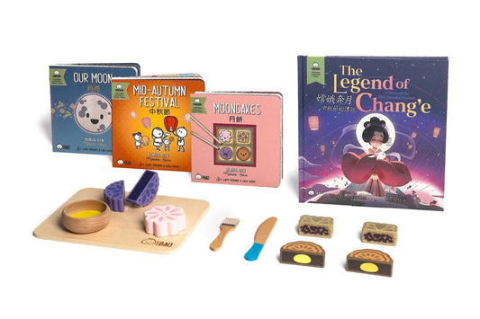 Bitty Bao: Cantonese Mid-Autumn Gift Pack (4 books + mooncake toy)