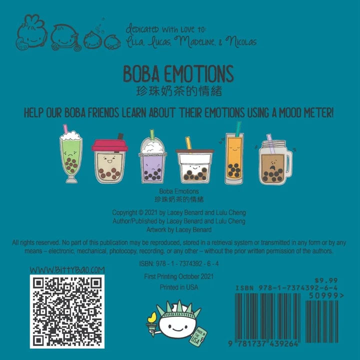 Bitty Bao: Boba Emotions • 珍珠奶茶的情緒 (Mandarin)