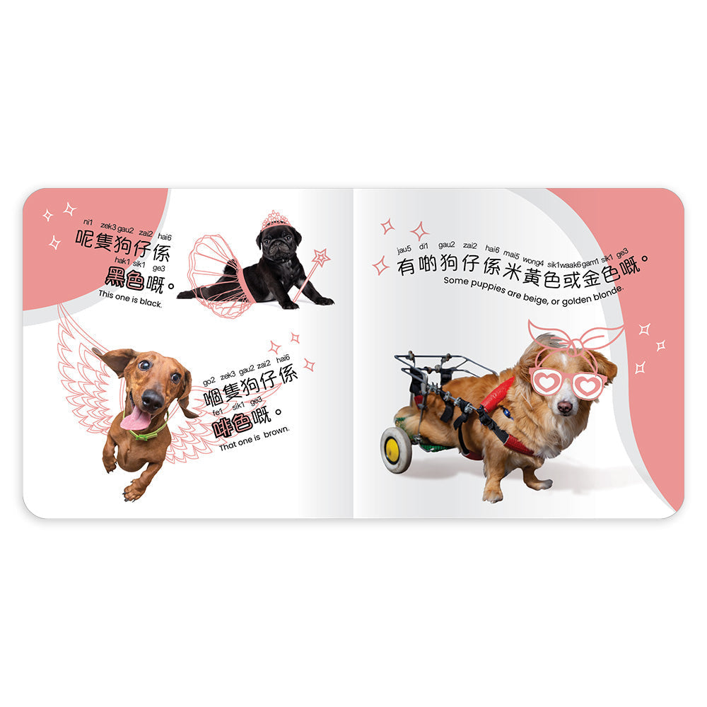 All Puppies Are Good Puppies (Cantonese with Jyutping) • 所有嘅狗仔都係乖狗仔