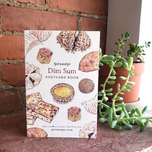 Dim Sum Postcard Book