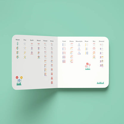 Dot Line Curve: The Book of Nature Set (Touch & Trace Book + Write & Wipe Cards)