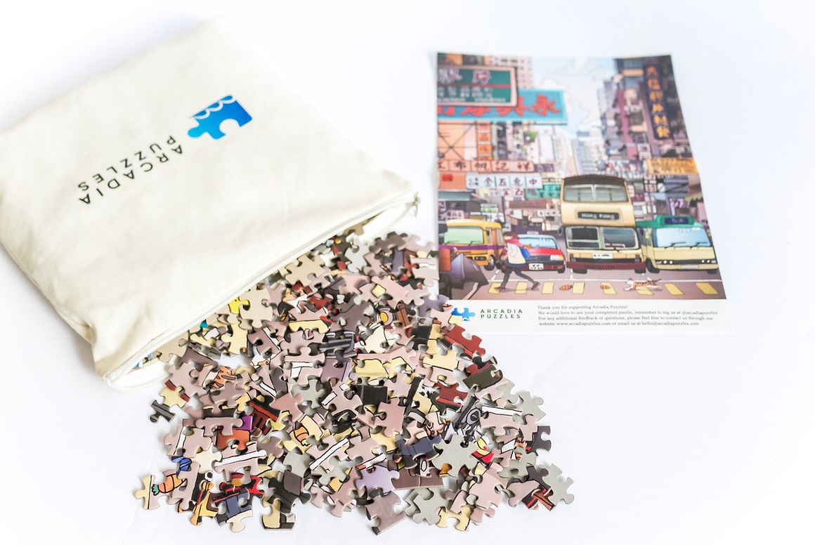 Hello Hong Kong Jigsaw Puzzle (1000 pieces)