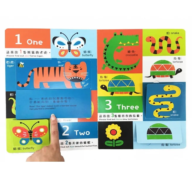 My First Bilingual Lift-the-Flap Books (Set of 3) • 我的認知翻翻遊戲書 (3本)