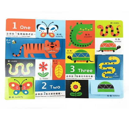 My First Bilingual Lift-the-Flap Books (Set of 3) • 我的認知翻翻遊戲書 (3本)