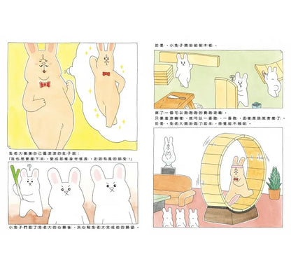 Boss Bunny Super Set - The Bunny Who Wanted to Fly / The Bunny Who Wanted to be Popular / The Bunny Who Wanted to Sleep    • 兔老大超人氣組合（《好想飛的兔老大》+《好想變帥的兔老大》+《睡不著的兔老大》，